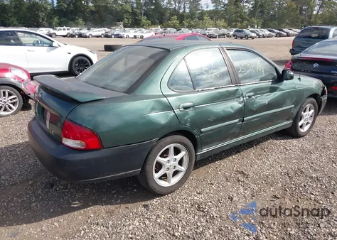 2001 Nissan Sentra Se из США, поврежденный, VIN 3N1BB51D61L123164